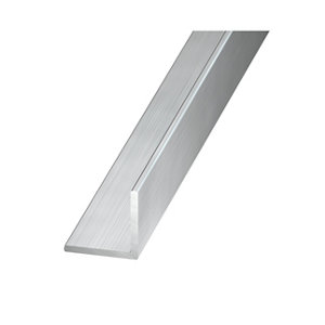 Cornière alu brut - 15 x 15 x 1,5 mm x 1 m