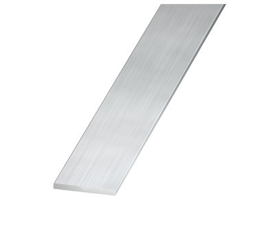 Plat aluminium brut effet 40 x 2 mm 2 CQFD - vue 2