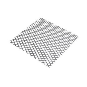 Tôle métal déployé acier - mailles 6 mm - L. 50 x l. 25 cm