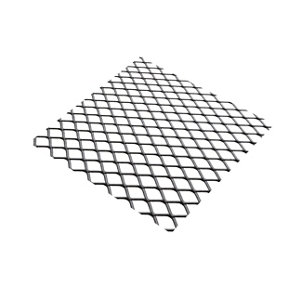 Tôle métal déployé acier - mailles 10 mm - L. 50 x l. 25 cm