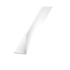 Cornière PVC blanc - 15 x 25 mm x 1 m