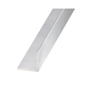 Cornière aluminium anodisé - 25 x 25 x 1,5 mm 2,50 m