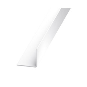 Cornière PVC blanc - 100 x 100 mm - 2,50 m