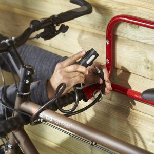 Support 2 vélos mural rabattable - l. 52 x P. 51