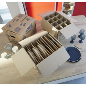 Croisillon range verre pour carton 36 L