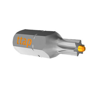 3 embouts TTAP torx revêtement zingué CR3 Ø 20-25-30