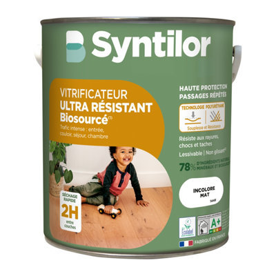 Vitrificateur Syntilor ultra résistant Biosourcé incolore - vue 2