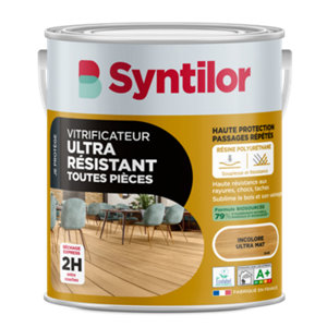 Vitrificateur parquet incolore super mat ultra résistant 5 L