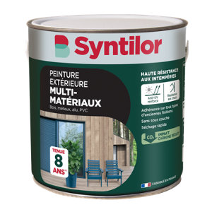 Peinture extérieure multisupport gris alu satin 2 L