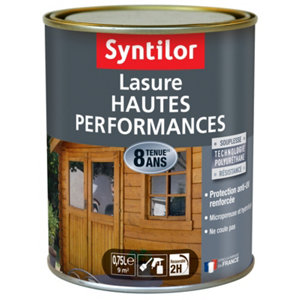 Lasure chêne moyen 12m²/L 0,75 L satin