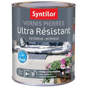 Vernis pierre satin intérieur/extérieur 1 L