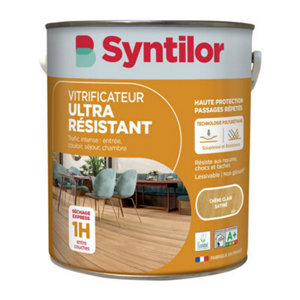 Vitrificateur Ultra Résistant Chêne Clair Satiné 5L