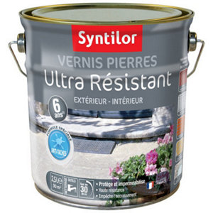 Vernis pierres satin 2,5 L extérieur – intérieur
