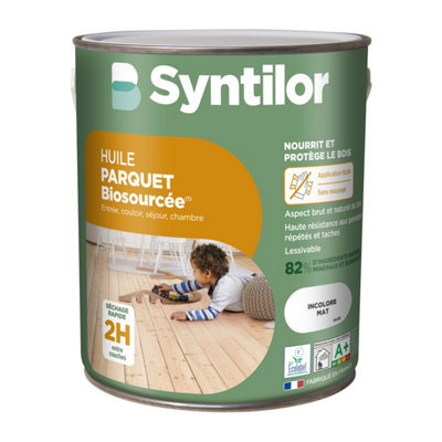 Huile Parquet Syntilor Biosourcée incolore - vue 2