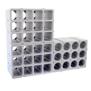 Casier 12 bouteilles gris H.33,5 x L.44 x P.23 cm