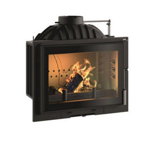 Foyer à bois "Philos GA" anthracite - 10 kW