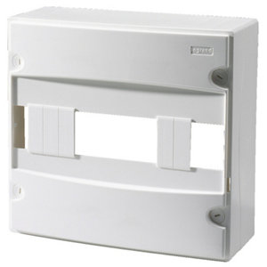 Coffret cache-bornes - 2 modules - blanc RAL 9003