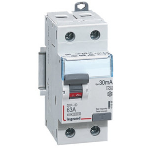 Interrupteur différentiel 30 mA 63A type A