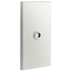 Porte blanche pour coffret 3 rangées "Drivia"