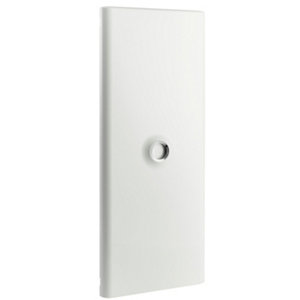 Porte blanche pour coffret 4 rangées "Drivia"