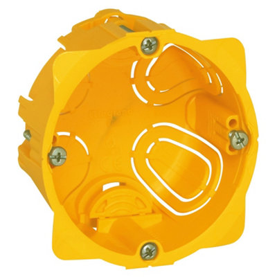 Lot De 10 Boîtes D'encastrement Pour Cloison Sèche Prof. 40 Mm Diam. 67 Mm
