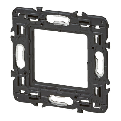 Support d'encastrement 2 modules Legrand