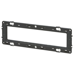 Support fixation à vis 3 x 2 modules horizontal "Mosaic"