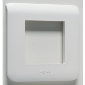 Plaque "Mosaic" blanc - 2 modules