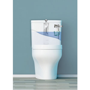 Mécanisme wc Optima 49 + robinet flotteur Quieto OD