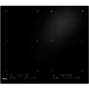Plaque induction 4 zones modulables - Dim. d’encastrement : L.56 x P.49 cm.