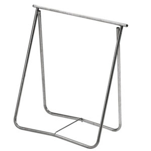 Tréteau pliant en acier galvanisé multi-usage 74x74 cm