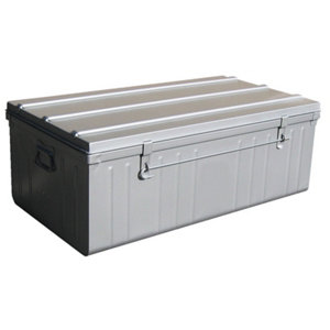 Cantine de rangement en métal 225 L -  L. 110 cm l. 59 cm P. 43 cm