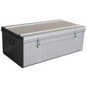 Cantine de rangement en métal 175 L - L. 100 cm l. 55 cm P. 40 cm