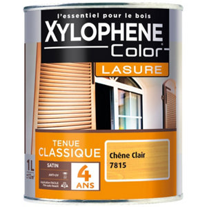 Lasure 4 ans chêne pour les supports en bois 1 L