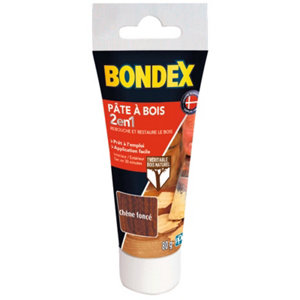 Pâte à bois ton chêne foncé 80 g