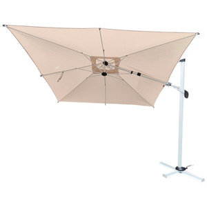 Parasol déporté "Vienna" - L. 300 x I. 297 x H. 253 cm