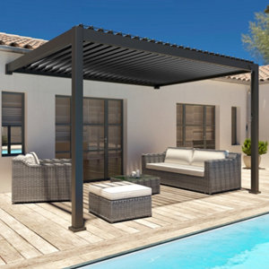 Pergola adossée 4x3 m