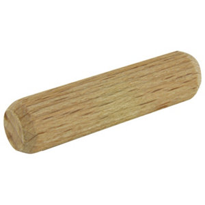 100 tourillons en hêtre rayé pour meubles et caissons Ø 10 mm L. 40 mm
