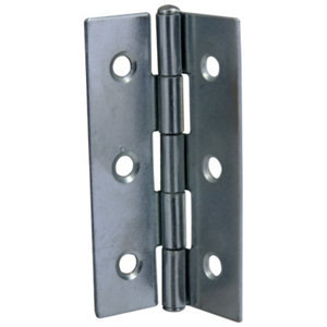 Charnière en acier zingué 35x60x1 mm