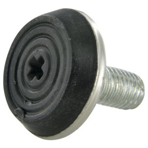 4 vérins en acier chromé Ø 30 mm M10