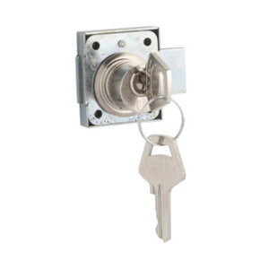 Serrure en applique à cylindre
