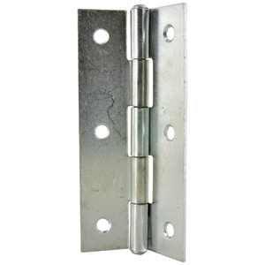 Charnière en acier zingué 50 x 100 x 1,5 mm