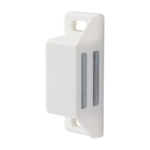 Loqueteau magnétique blanc pour construction