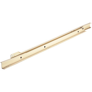 Coulisse à galets en acier L. 500 mm