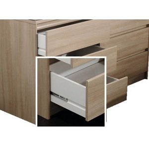 Coulisse à bille pour construction ou rénovation L. 251 mm