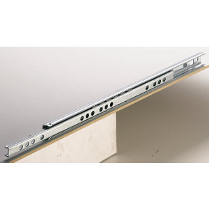 Coulisse à bille pour construction ou rénovation L. 283 mm