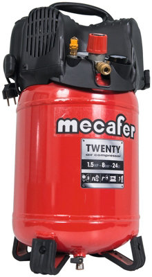 Compresseur vertical Mecafer Twenty 1 5HP - vue 1