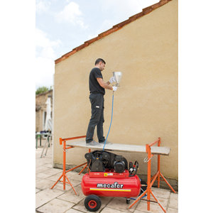 Compresseur à courroie 100 L lubrifié - 3 HP - 9 bar