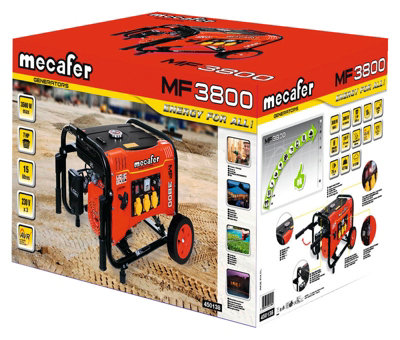Groupe Électrogène De Chantier 3500w - Mf3800