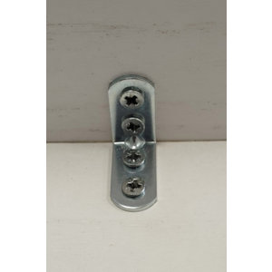 Équerre de chaise A.Z. en acier zingué 30 mm